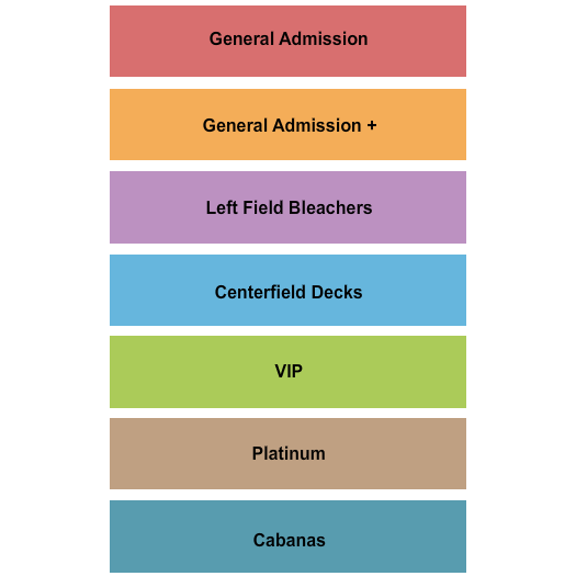 Tempe Beach Park Fall Out Boy Seating Chart